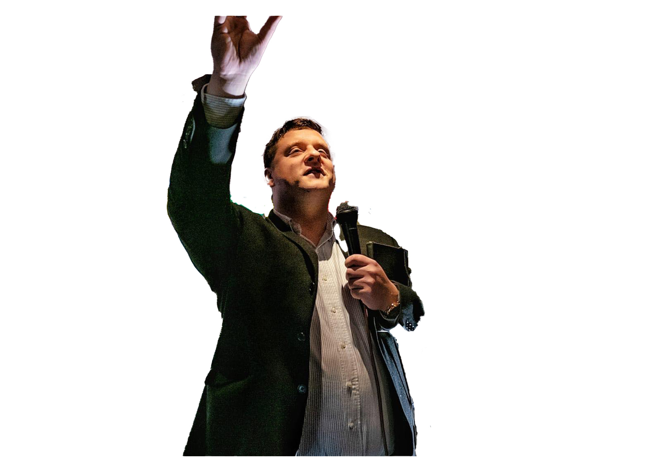 Stephen Ryan performing